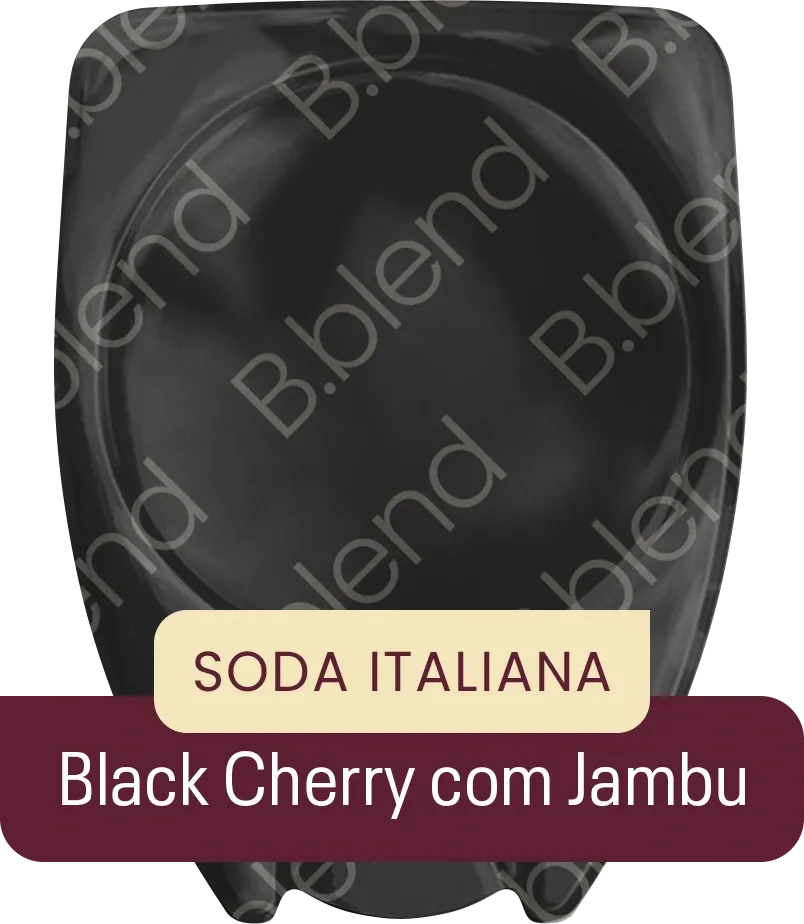 Soda Italiana Black Cherry com Jambu